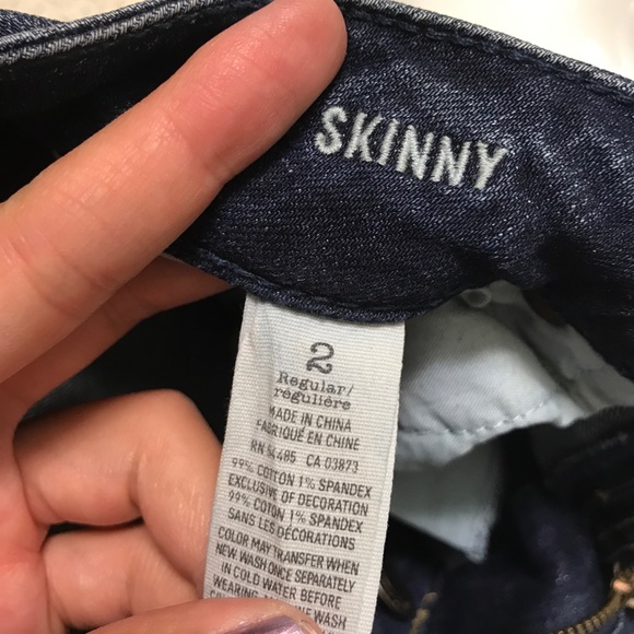American Eagle size 2 skinny jeans - Picture 3 of 4